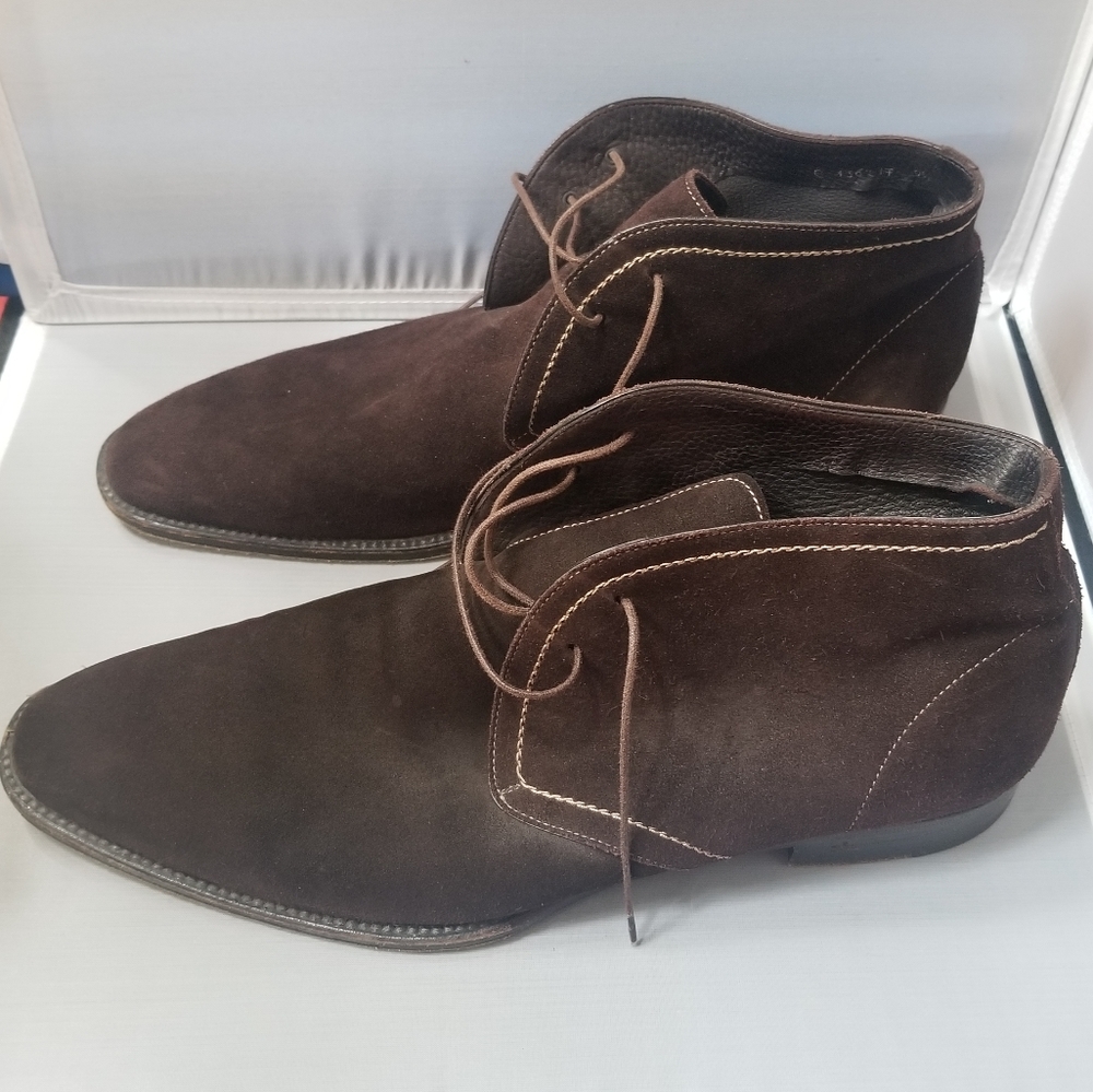 Tanino Crisci suede lace up boots - Picture 2 of 7